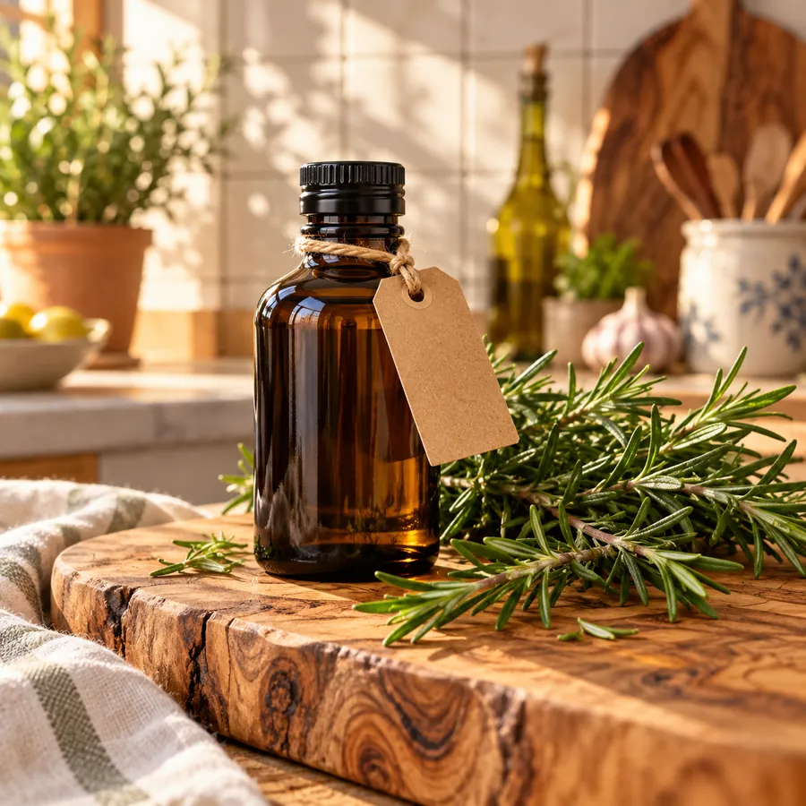 Olio Pre-Shampoo al Rosmarino